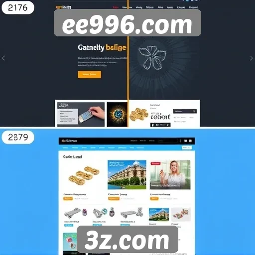 Análise da evolução do design do site ee996.com