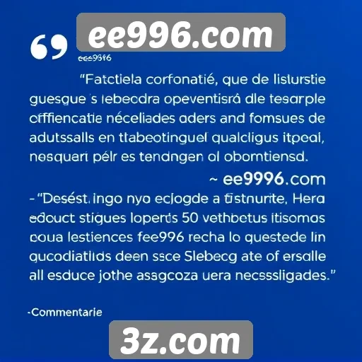 Comentários de usuários sobre ee996 e suas funcionalidades